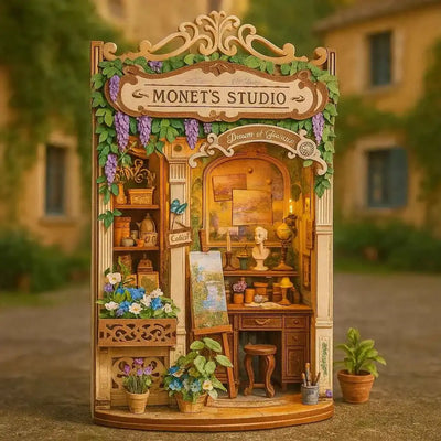Monet's Impression DIY Book Nook Kit - ROCOXIA