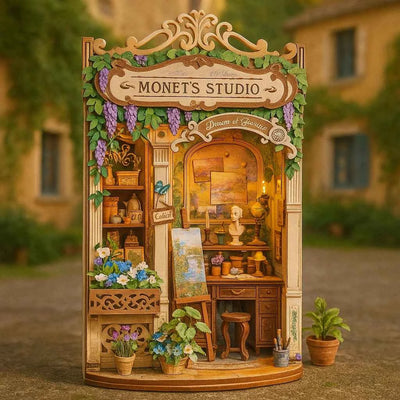 Monet's Impression DIY Book Nook Kit