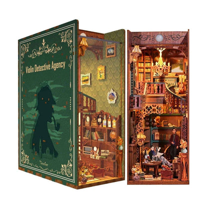 Detective Sherlock Holmes DIY Book Nook Kit - For Creative Readers - ROCOXIA