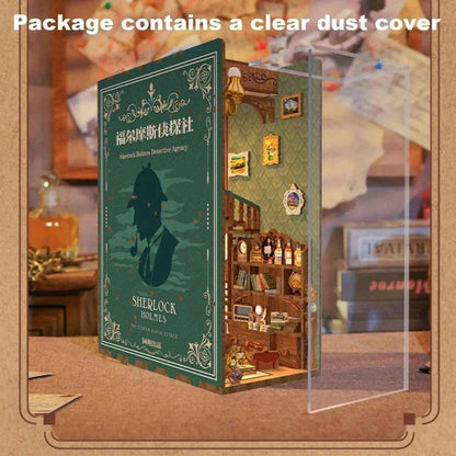 Detective Sherlock Holmes DIY Book Nook Kit - For Creative Readers - ROCOXIA