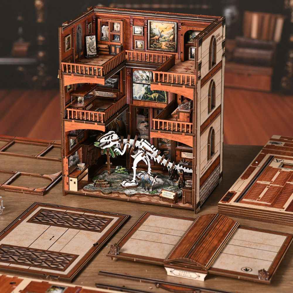 Fossil Museum DIY Book Nook Kit - ROCOXIA