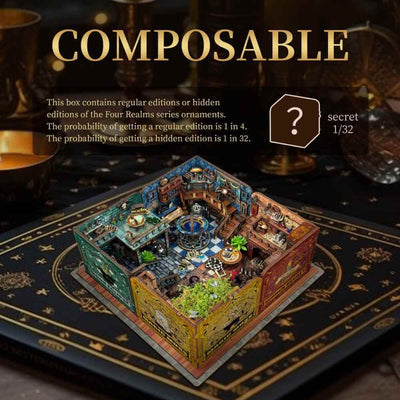 Four Realms Series DIY Three-Sided Ornament