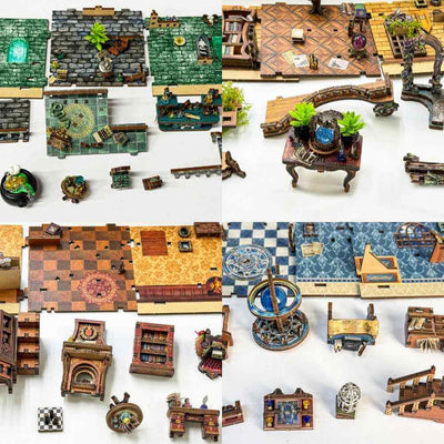 Four Realms Series DIY Three-Sided Ornament