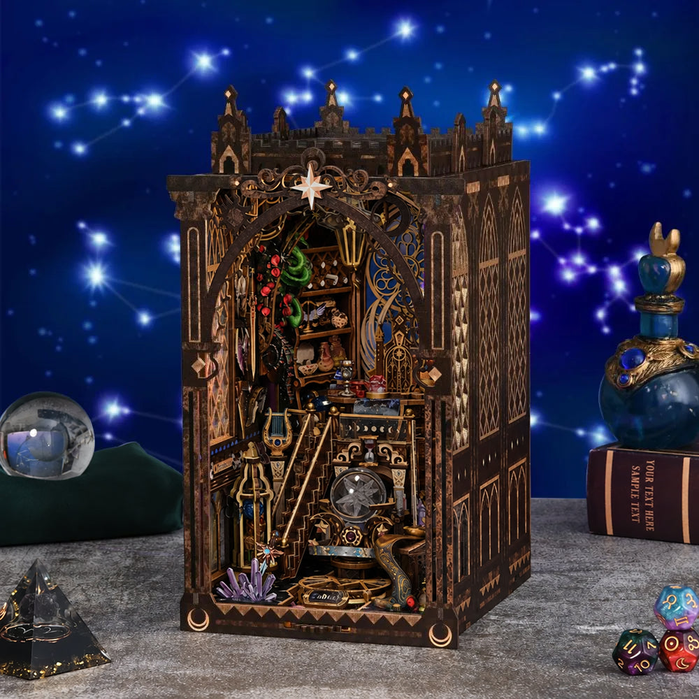 Kit de serre-livres DIY Zodiaque Mystique