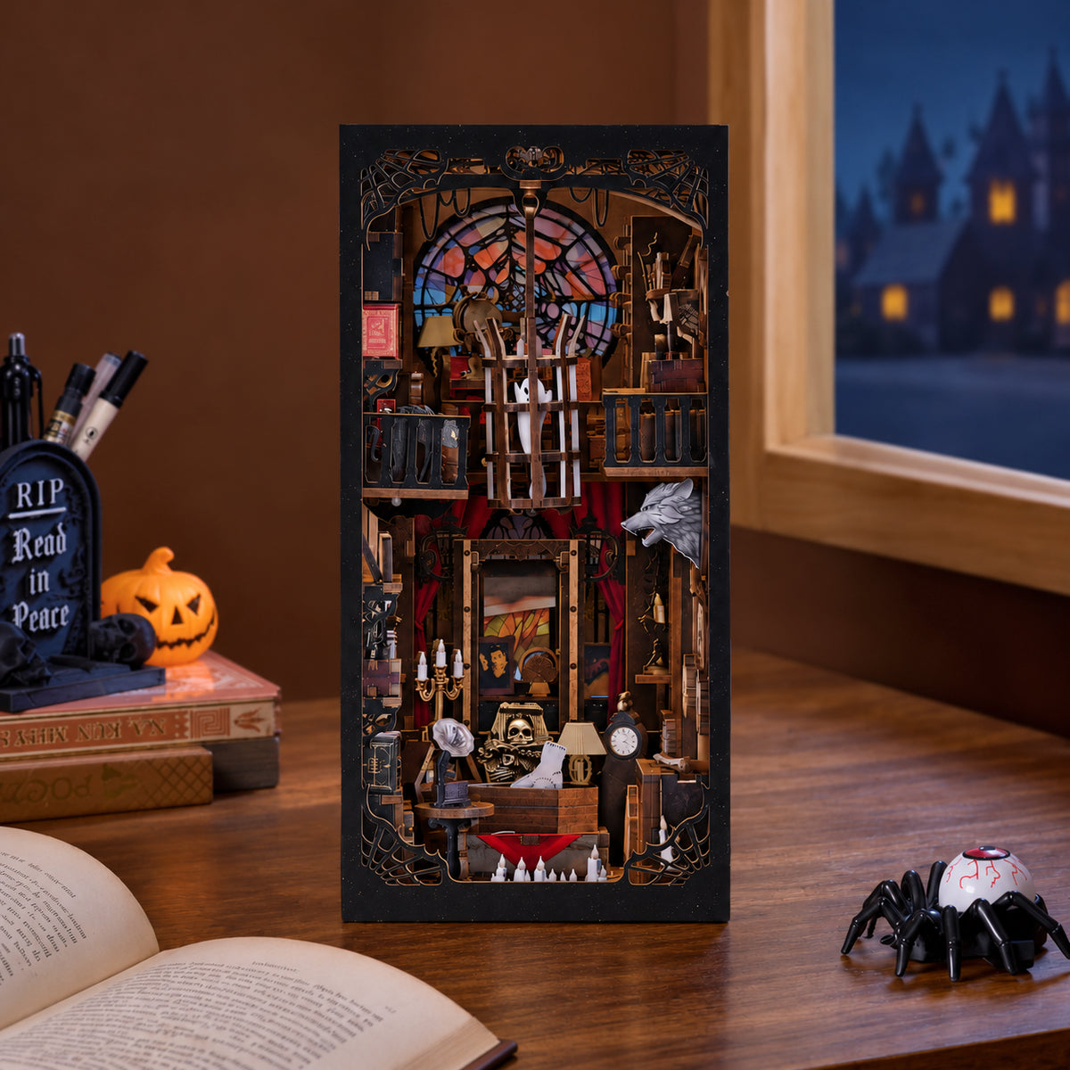 The Dark Family DIY Book Nook Kit