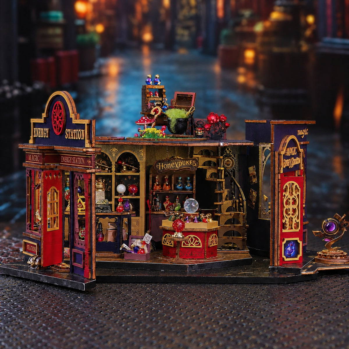 Magic Energy Station DIY Mini House Kit ｜DIY Miniature Kit