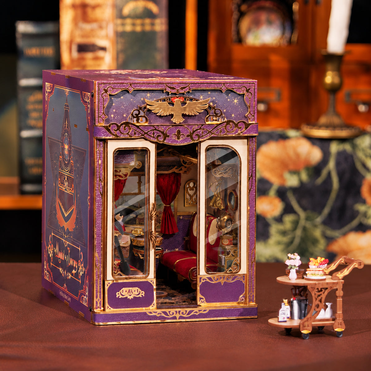 Train Cabin Series – Magical Journey Motion Scene DIY Book Nook Kit