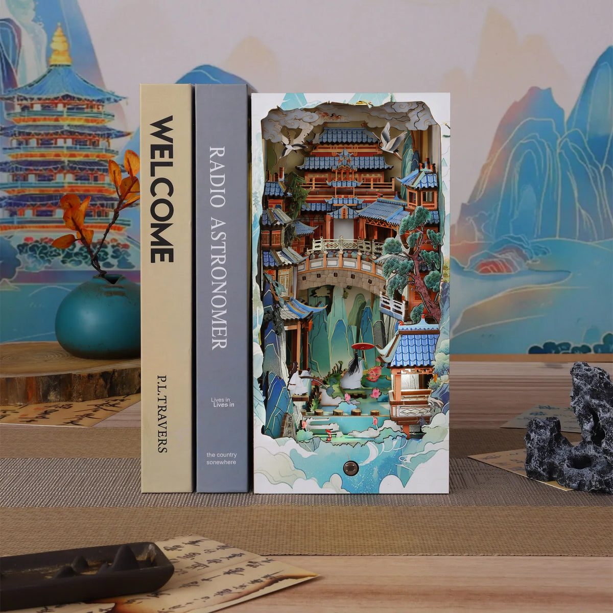 Penglai Wonderland DIY Book Nook Kit