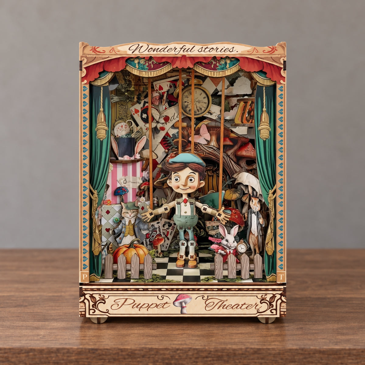 Puppet Theater DIY Book Nook Kit