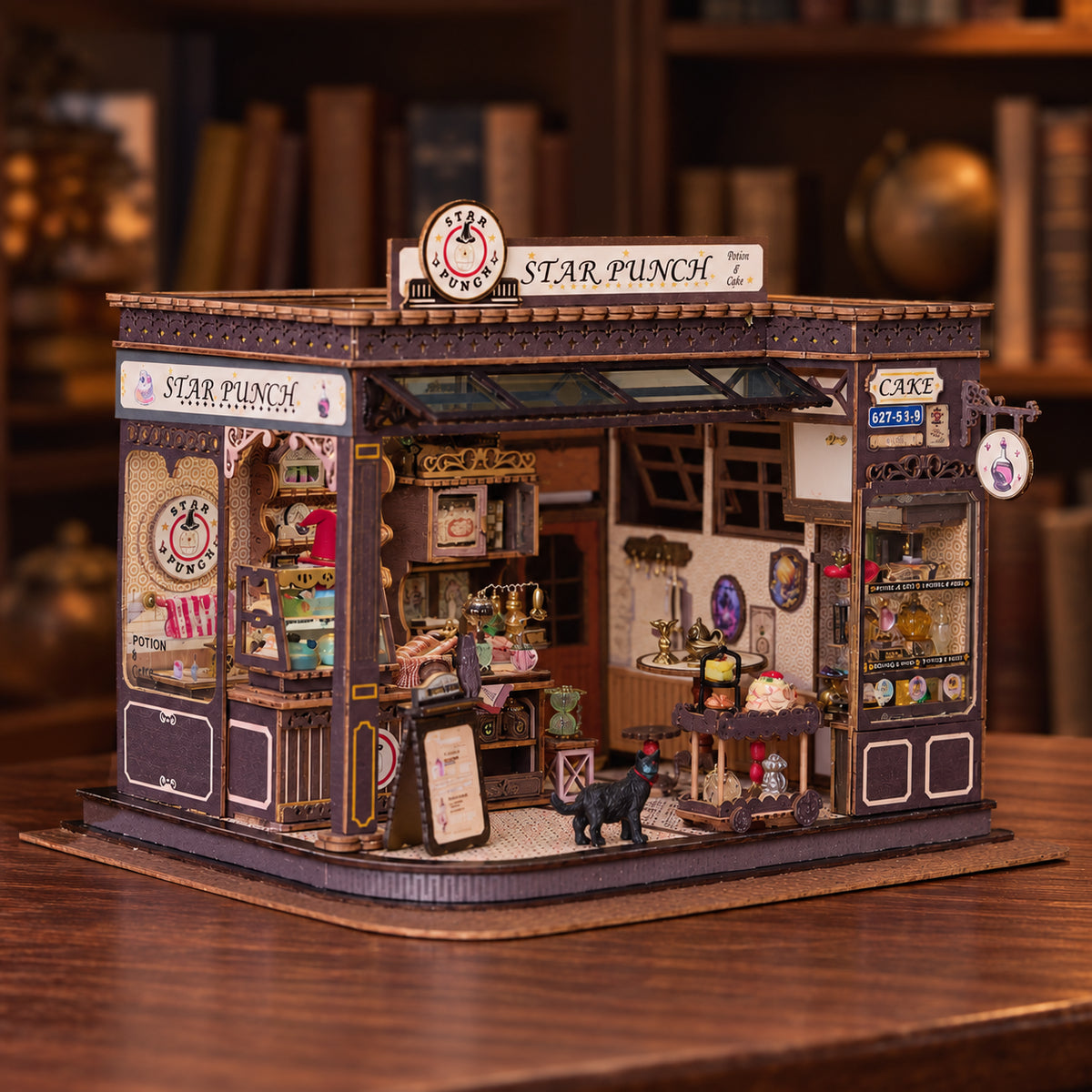 Magischer Coffee Shop DIY Miniaturbausatz