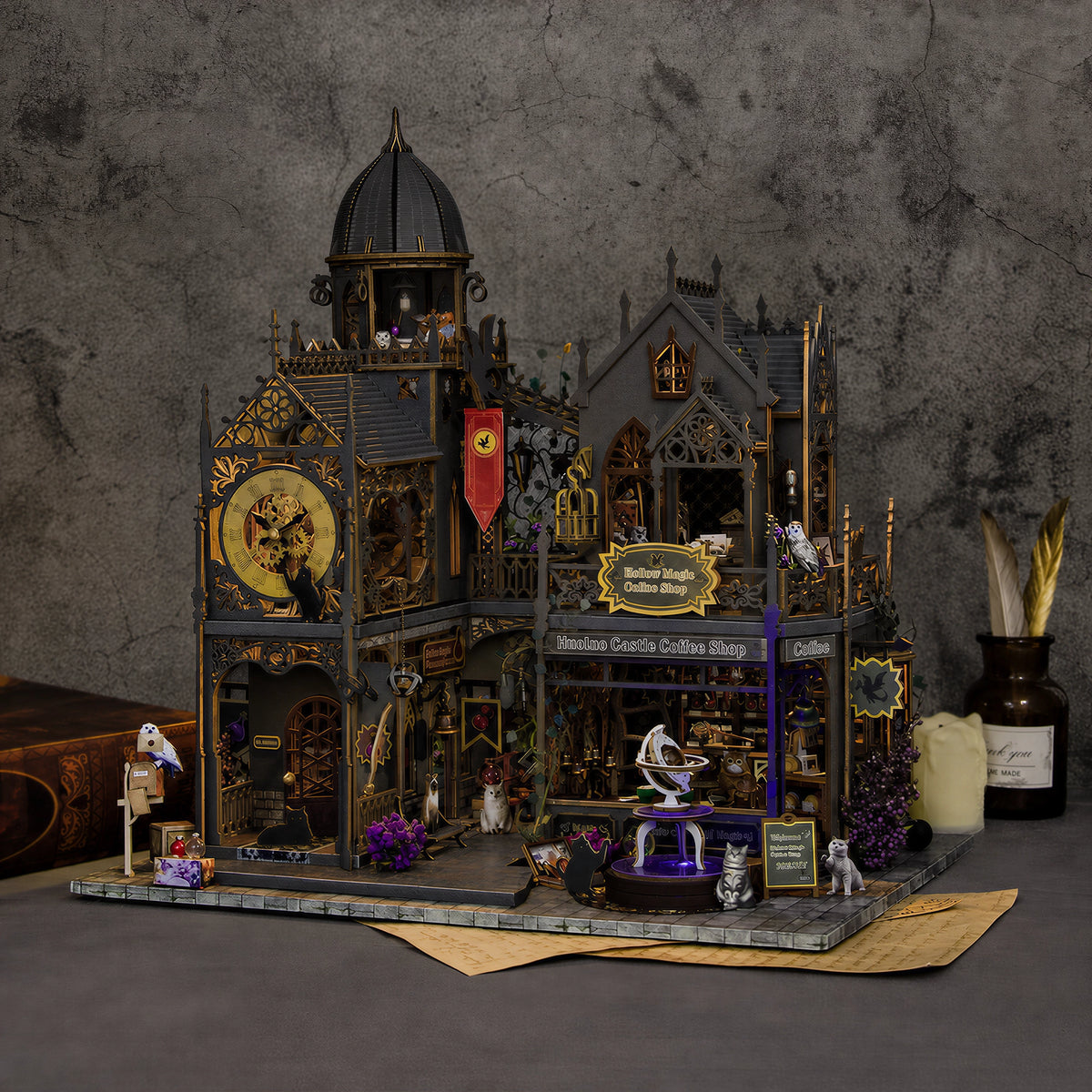 Hollow Magic Coffee Shop DIY Miniature Kit
