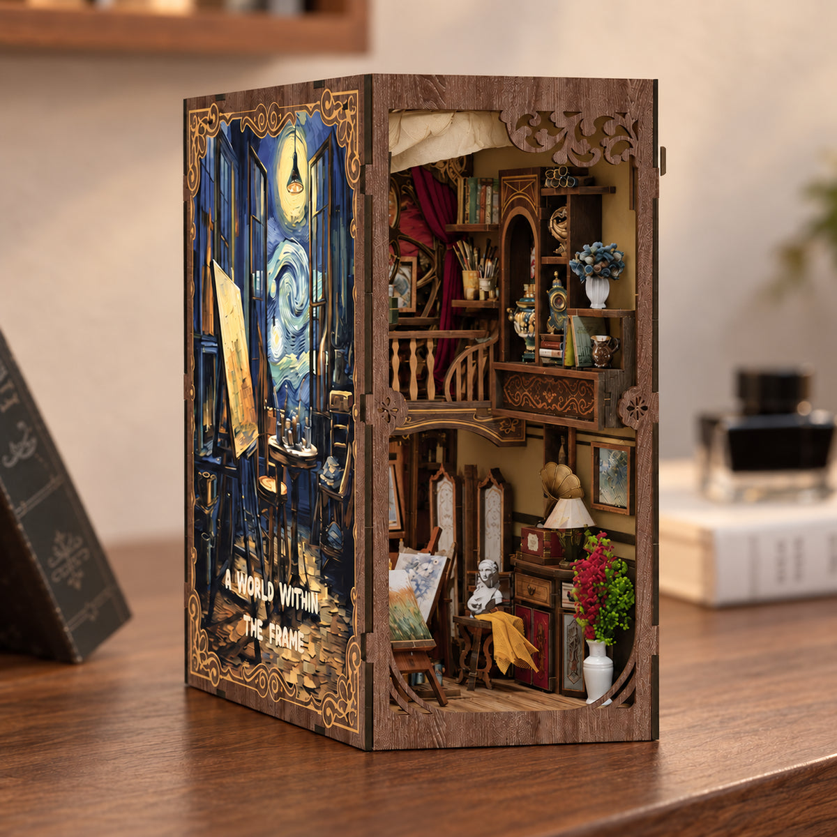 Whispers of Starlit Frames DIY Book Nook Kit
