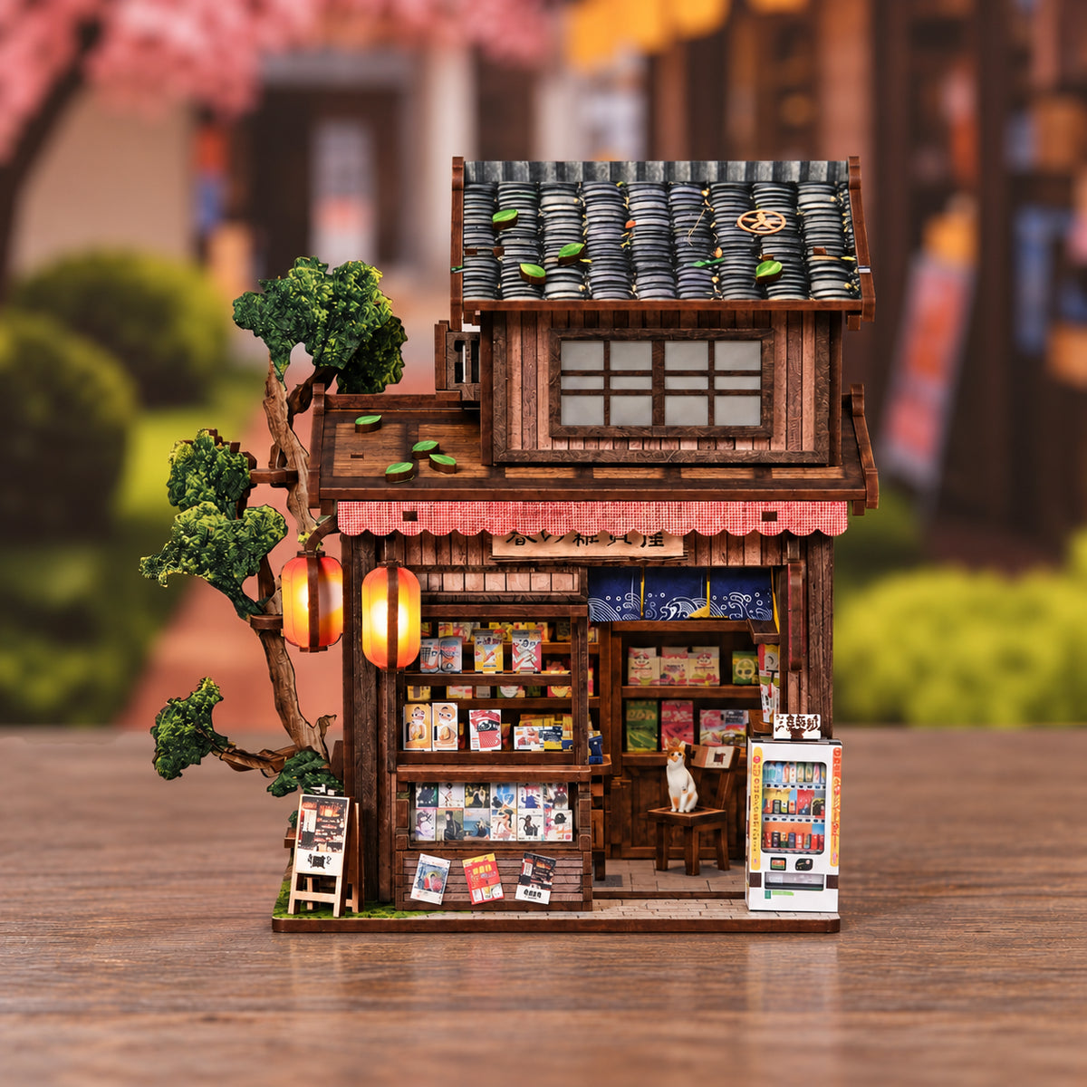 Kasuga Grocery Store DIY Mini Book Nook Kit