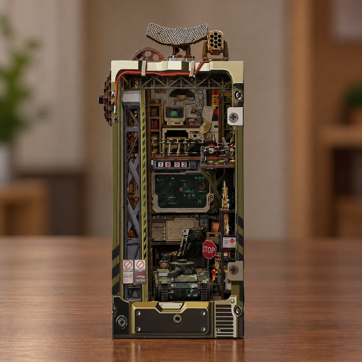 Military Base DIY Book Nook Kit