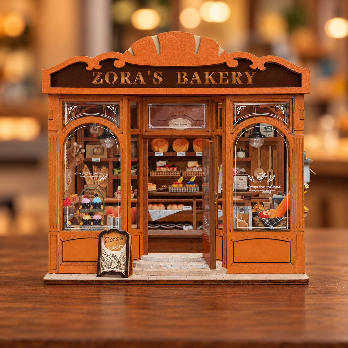Zora’s Bakery DIY Mini House Kit l DIY Miniature Kit