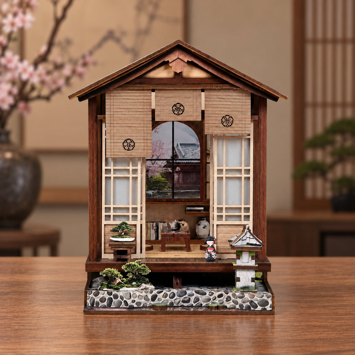 Moss-Lantern Harmony Garden DIY Book Nook Kit
