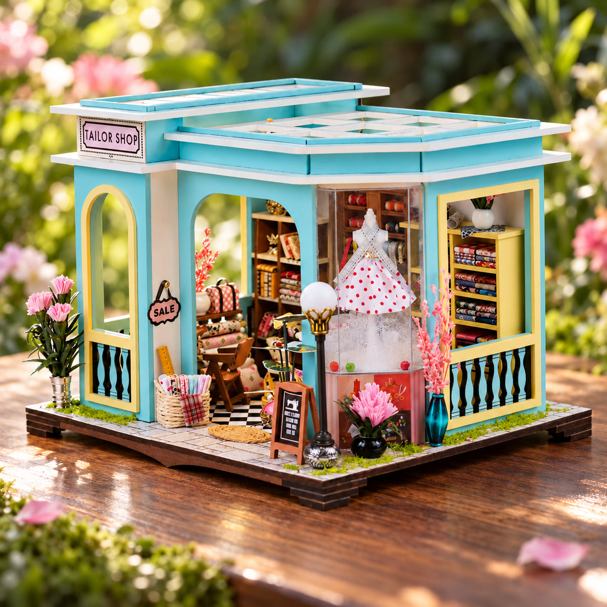 Tailor Shop DIY Mini House Kit l DIY Miniature Kit