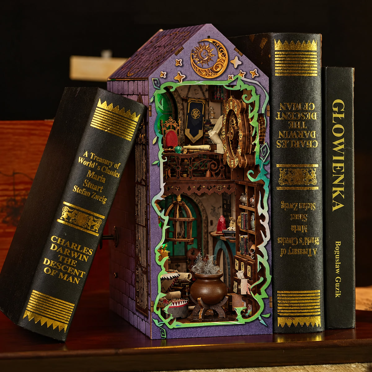 Mystic Theurge’s Hut DIY Book Nook Kit