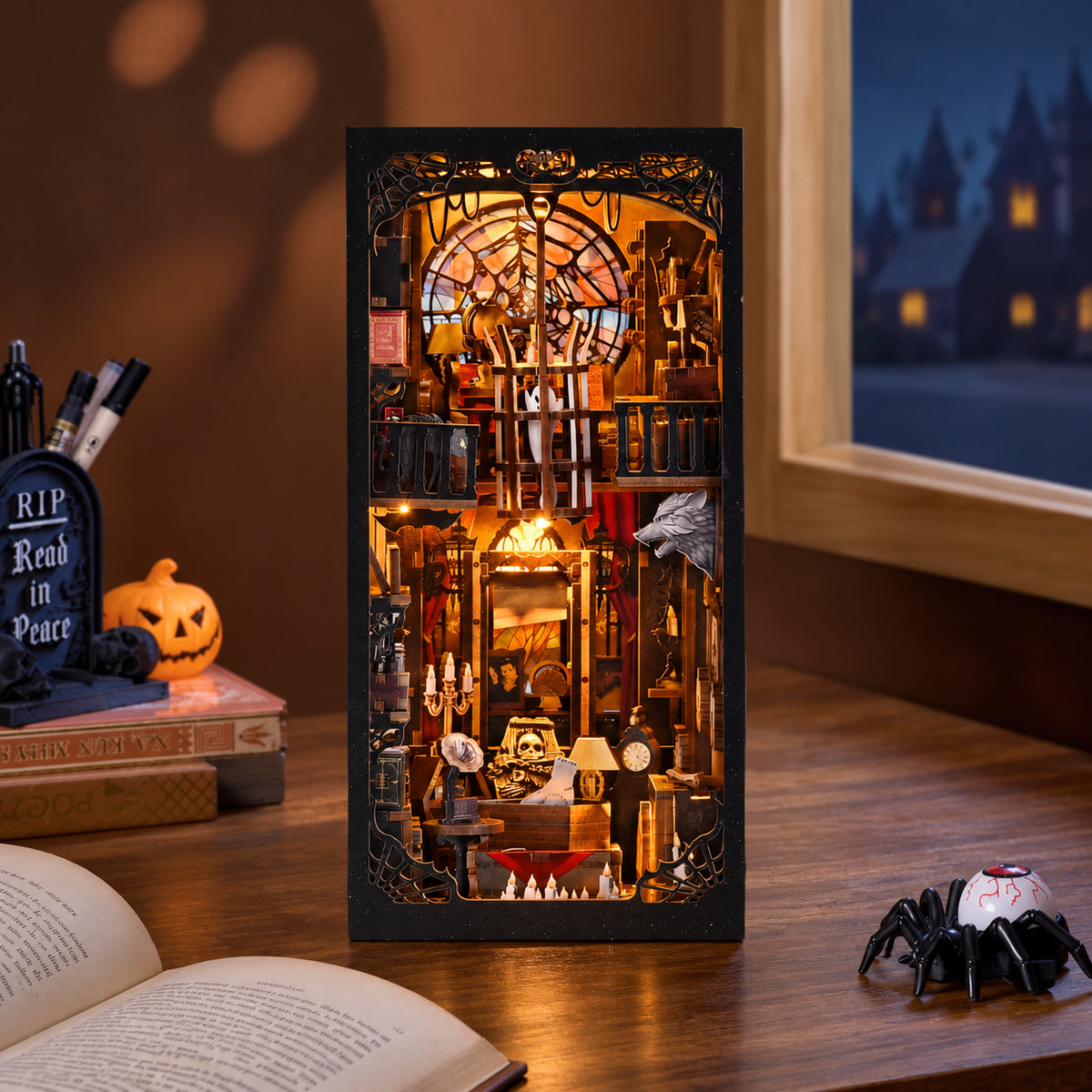 The Dark Family DIY Book Nook Kit