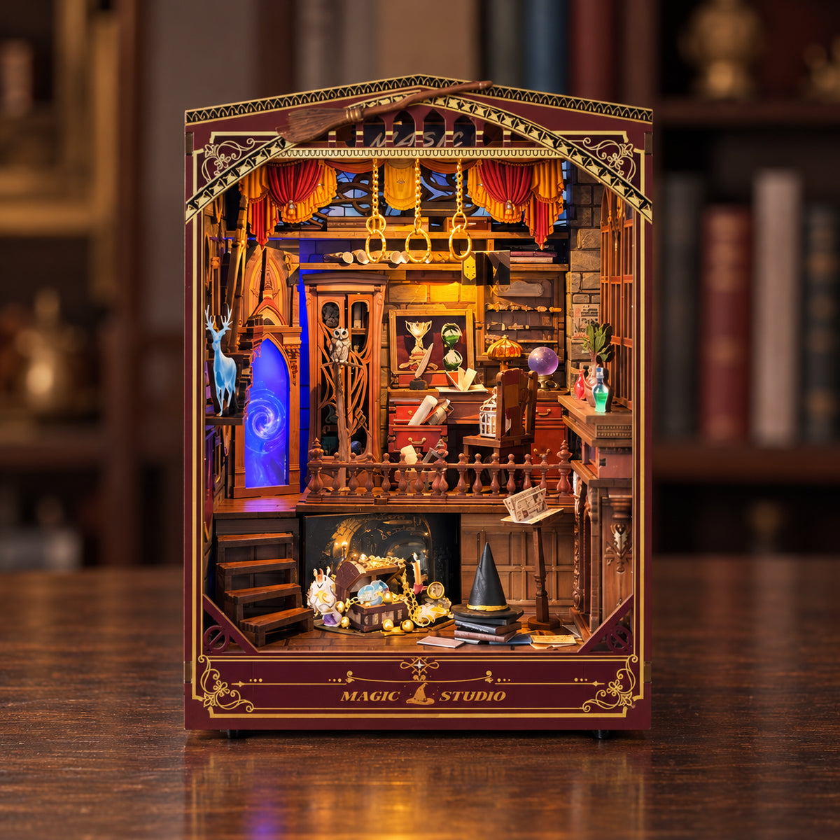 Magic Studio Book Nook Kit (Upgraded Version)