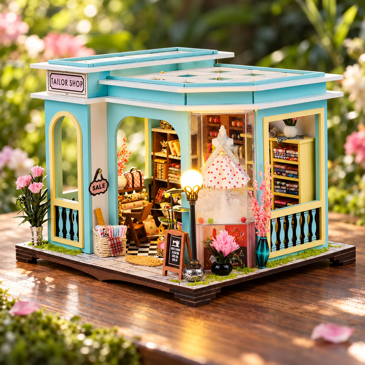 Tailor Shop DIY Mini House Kit l DIY Miniature Kit