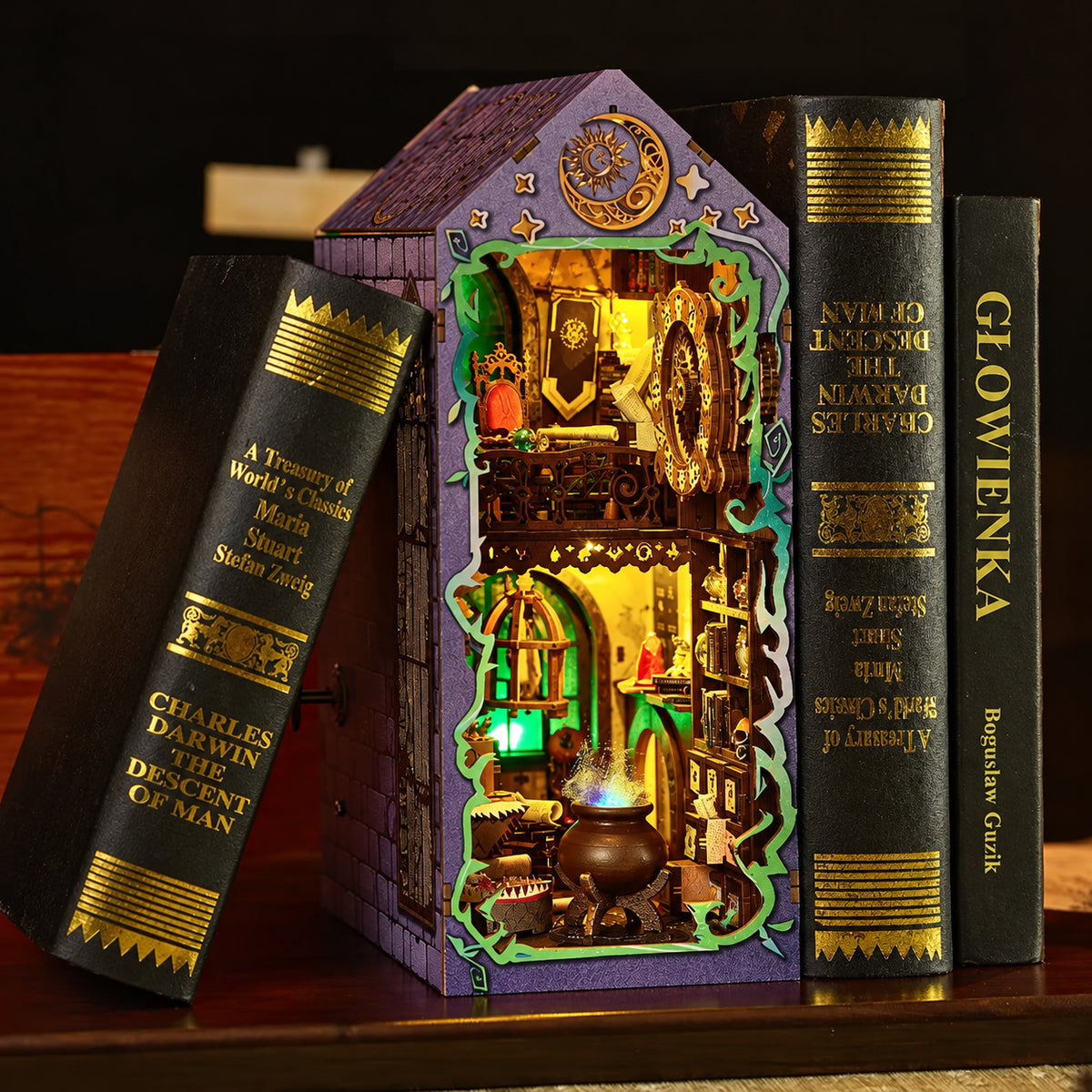 Mystic Theurge’s Hut DIY Book Nook Kit