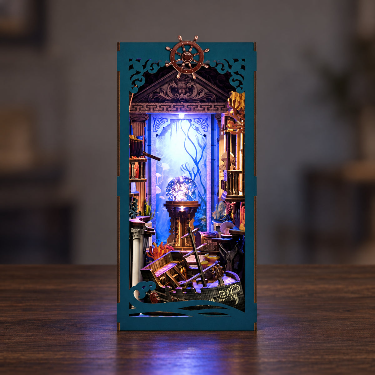 Riddle on the Seabed DIY Book Nook Kit