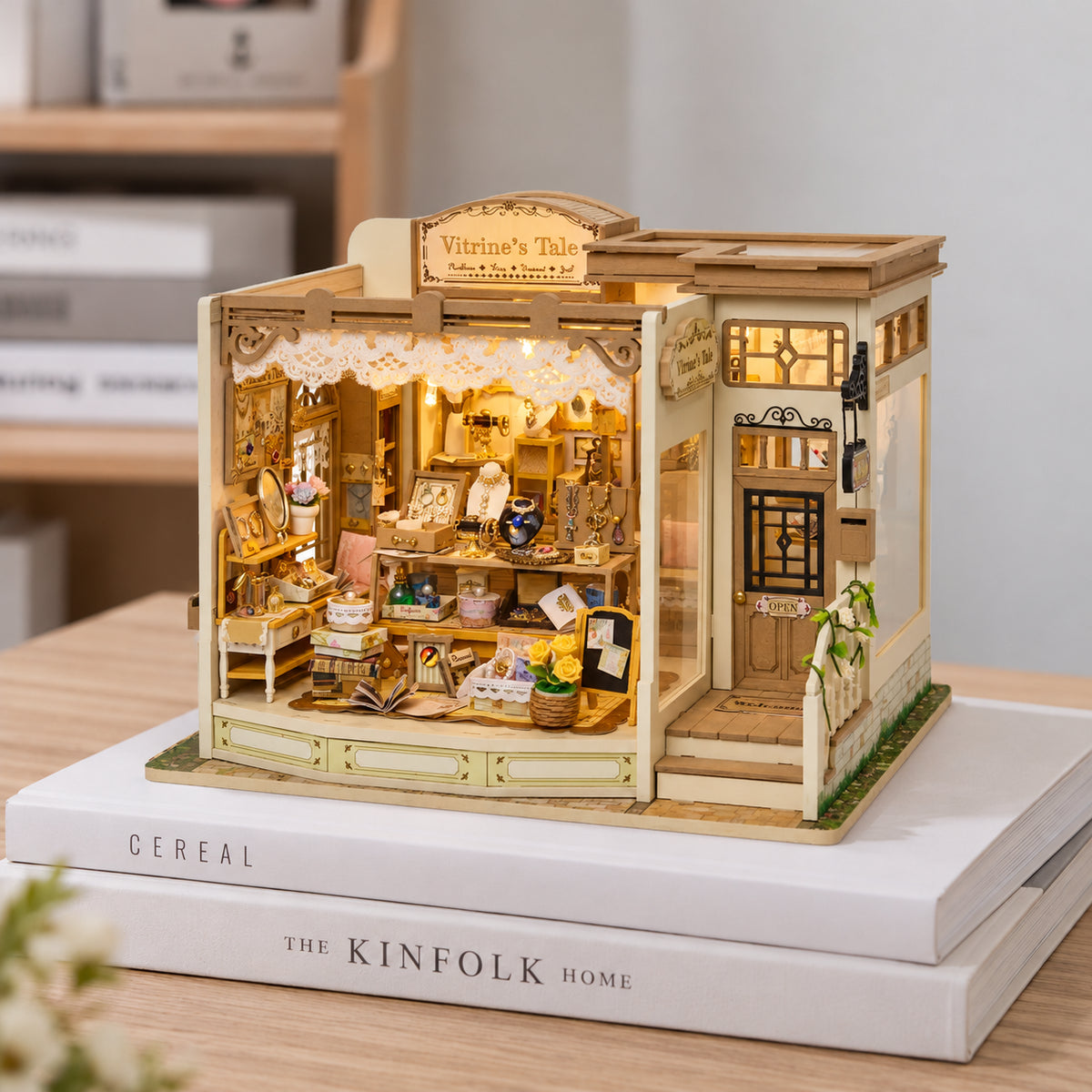 Vitrine's Tale DIY Mini House Kit l DIY Miniature Kit