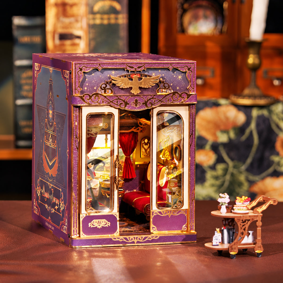 Train Cabin Series – Magical Journey Motion Scene DIY Book Nook Kit