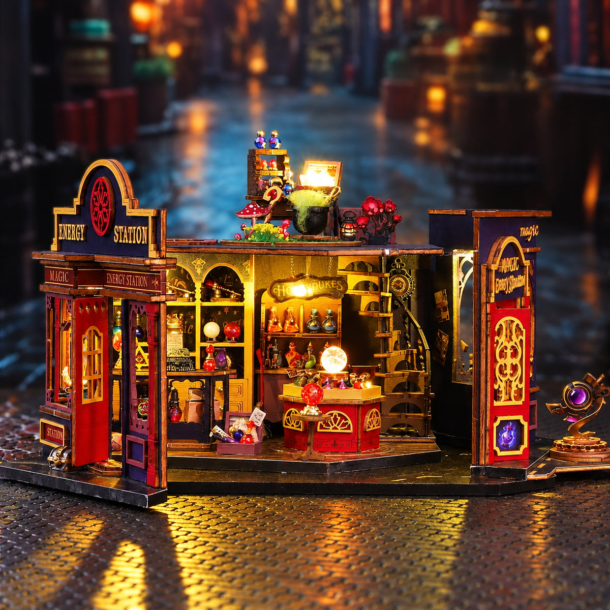 Magic Energy Station DIY Mini House Kit ｜DIY Miniature Kit