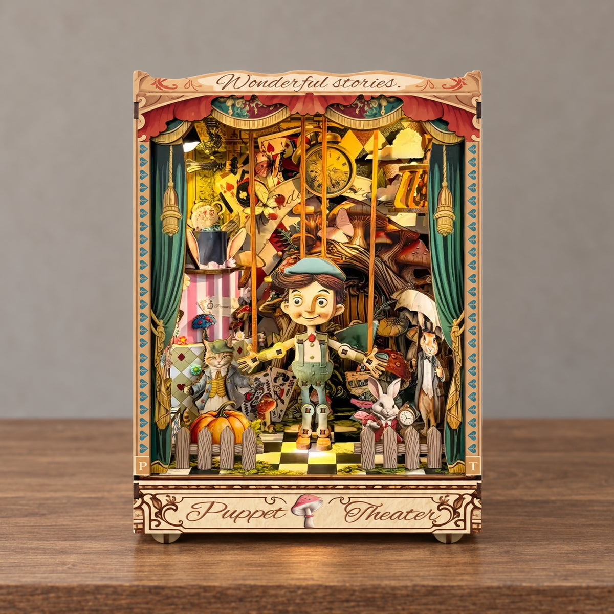 Puppet Theater DIY Book Nook Kit