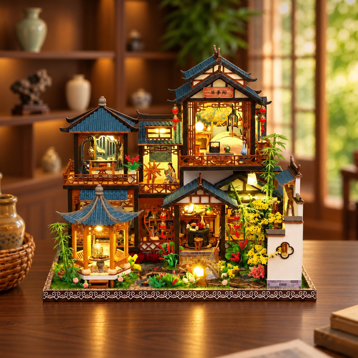 Serenade of the Orchid Garden DIY Miniature Kit