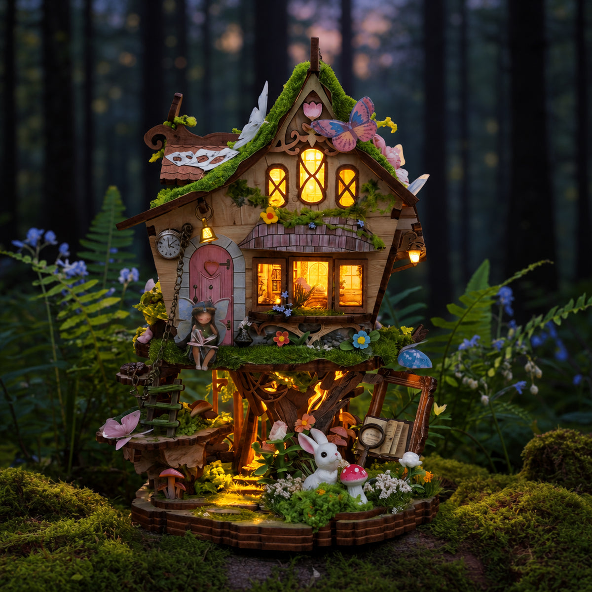 Rowan's Treehouse DIY Book Nook Kit