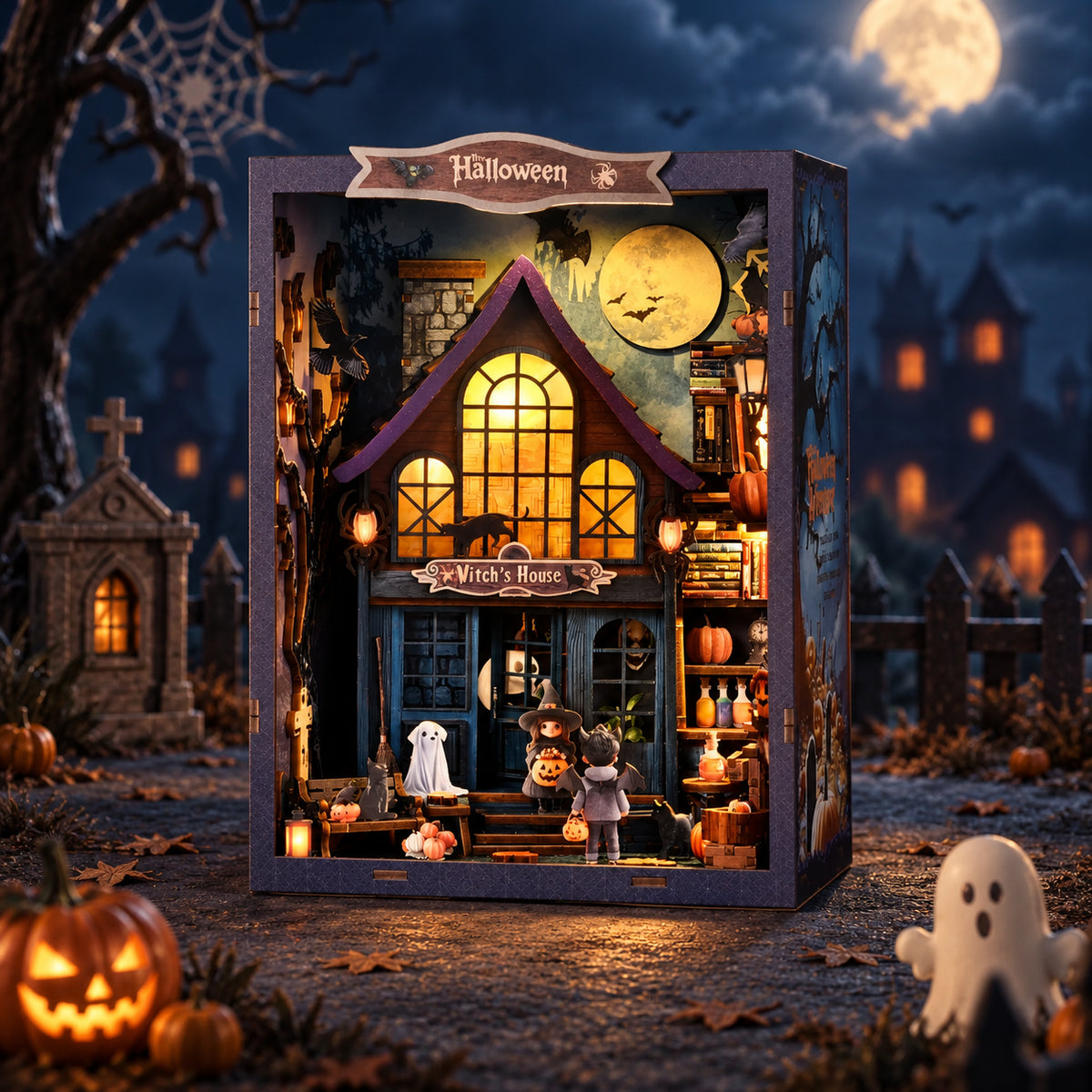 Le kit de création de coin lecture "Nuit magique au château"