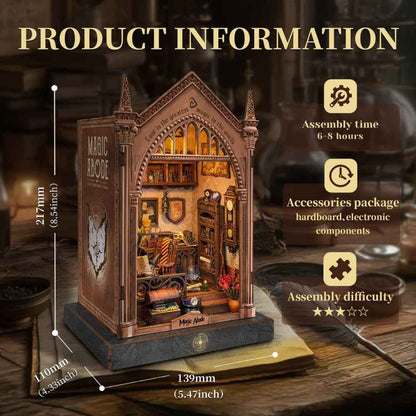 Magic Abode DIY Book Nook Kit - ROCOXIA