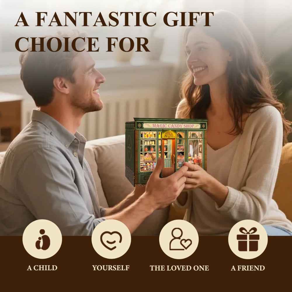 Magic Candy Shop DIY Book Nook Kit