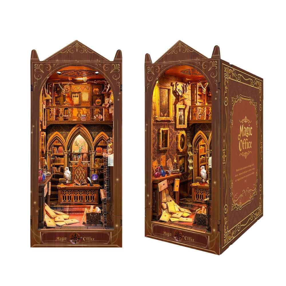 Magic Office book nook shown from the front and side against a white background.