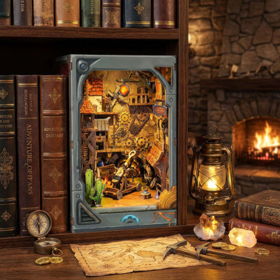 Mining Zone Fortress DIY Book Nook Kit - ROCOXIA