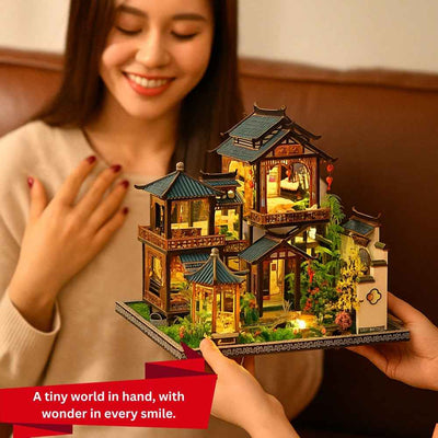Ya Yun Lan Ting Mini House Kit l DIY Miniature Kit