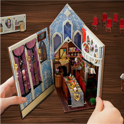 Rocoxia Magic Restaurant DIY Book Nook Kit - Rocoxia