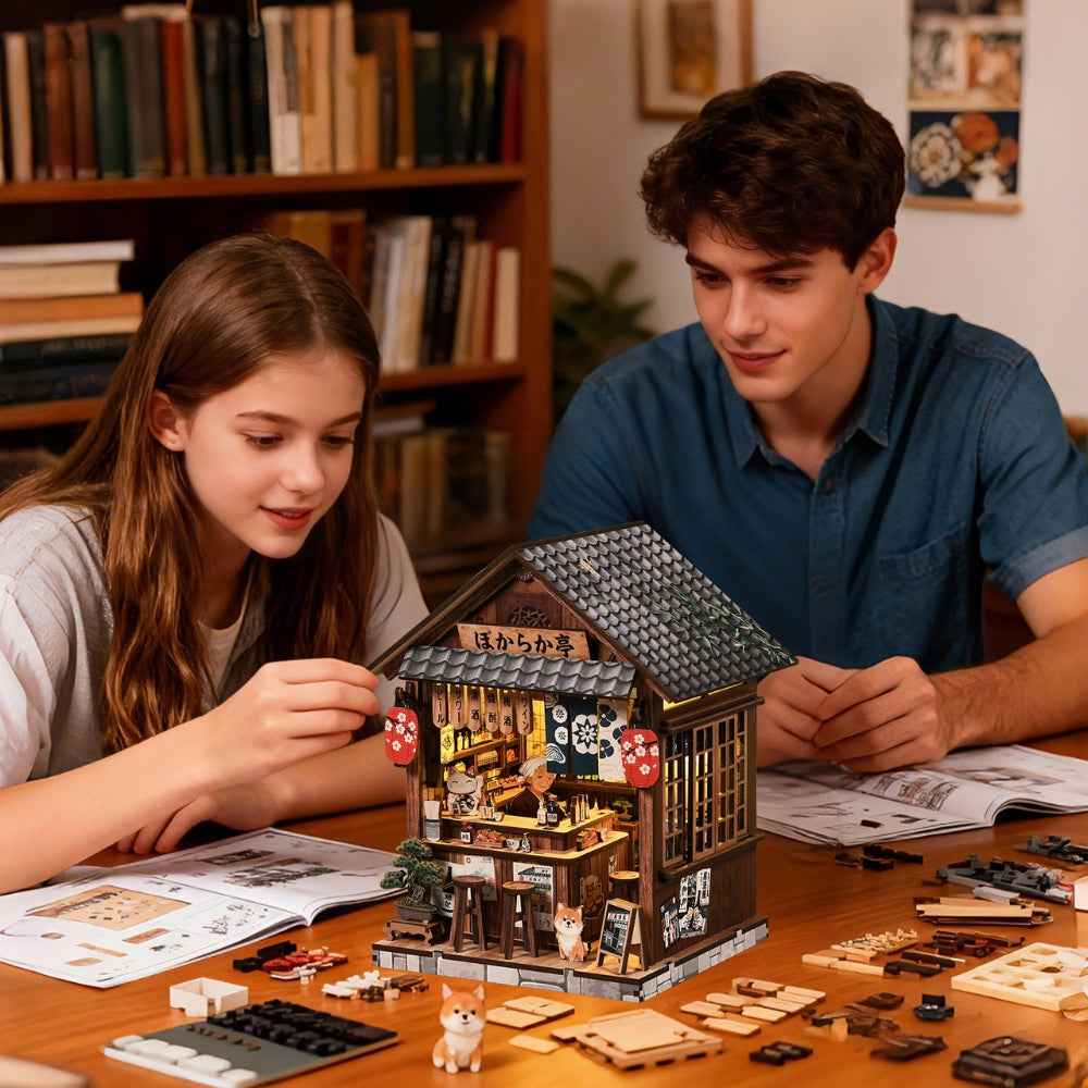 The Mellow Pub DIY Mini Book Nook Kit - ROCOXIA