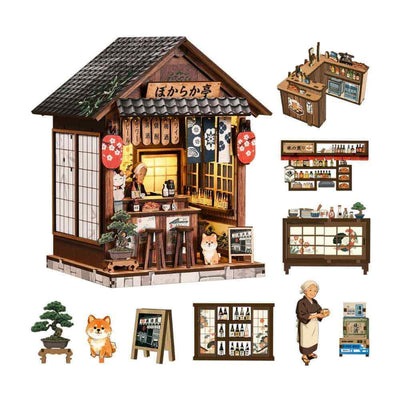The Mellow Pub DIY Mini Book Nook Kit - ROCOXIA