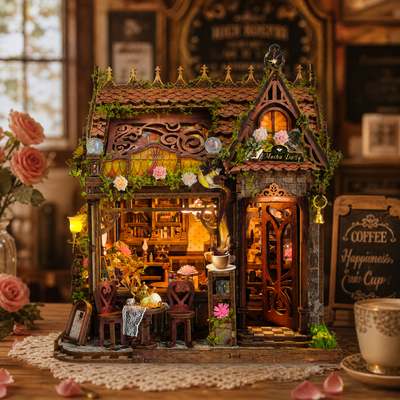 Mocha Diary DIY Mini House Kit | DIY Miniature Kit - ROCOXIA