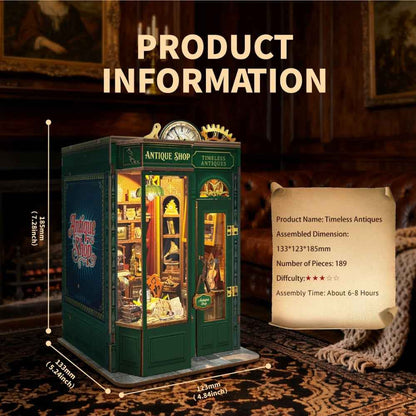 Timeless Antiques DIY Book Nook Kit - ROCOXIA