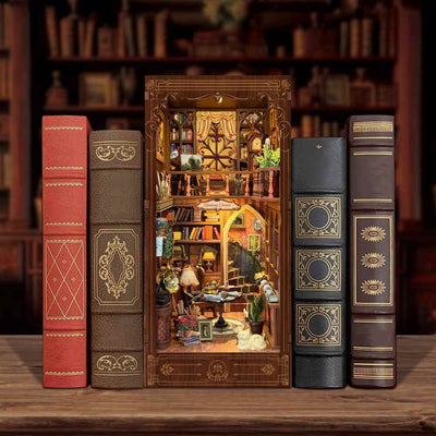 Timeworn Library DIY Book Nook Kit - ROCOXIA