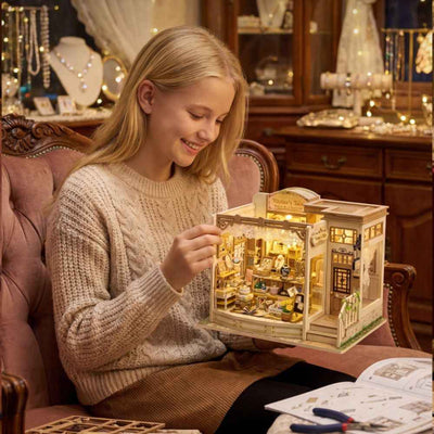 Vitrine's Tale DIY Mini House Kit l DIY Miniature Kit - ROCOXIA