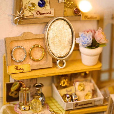 Vitrine's Tale DIY Mini House Kit l DIY Miniature Kit - ROCOXIA