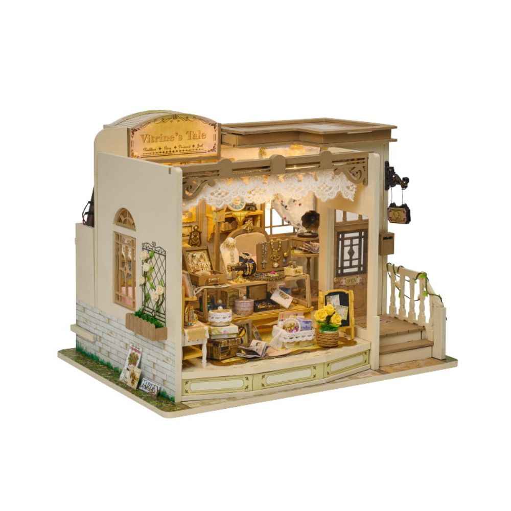 Vitrine's Tale DIY Mini House Kit l DIY Miniature Kit - ROCOXIA