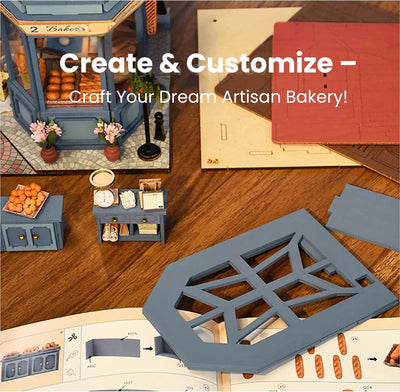Rocoxia French Bakery DIY Miniature Kit - Rocoxia