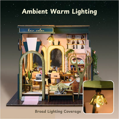 Rocoxia Hair Saloon DIY Miniature Kit - Rocoxia